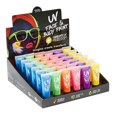 UV ansigts- og kropsmaling