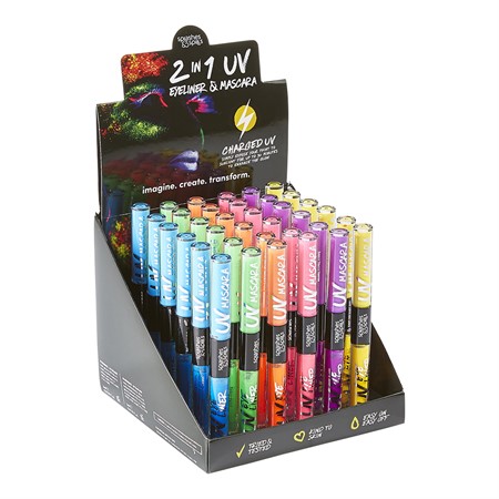 UV eyeliner og mascara