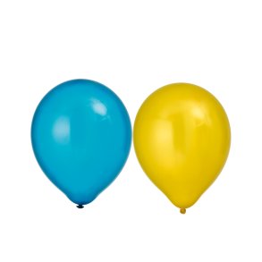 Ballon Metallic Bl/gul