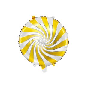 Folieballon slikkepind guld