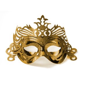 Guld maske