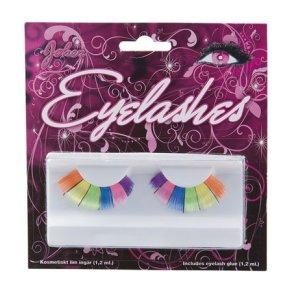 Kunstige jenvipper regnbue