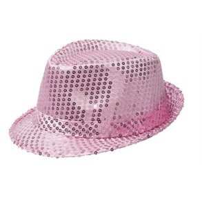 Glitterhat pink