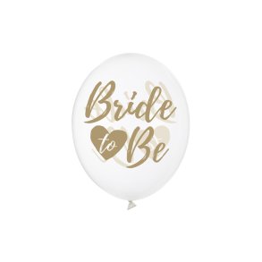 Bride to be ballon guld