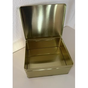 Metal dse guldfarvet