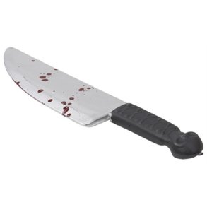Blodig kniv