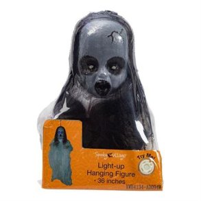 Dd pige i hvidt med lysende jne