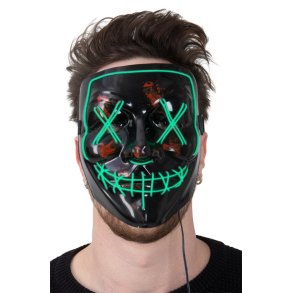 LED maske grn